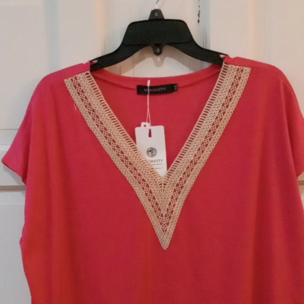 Merokeety Classic & Comfy Top Fashion Pull Over Top Size XXL - Picture 3 of 8